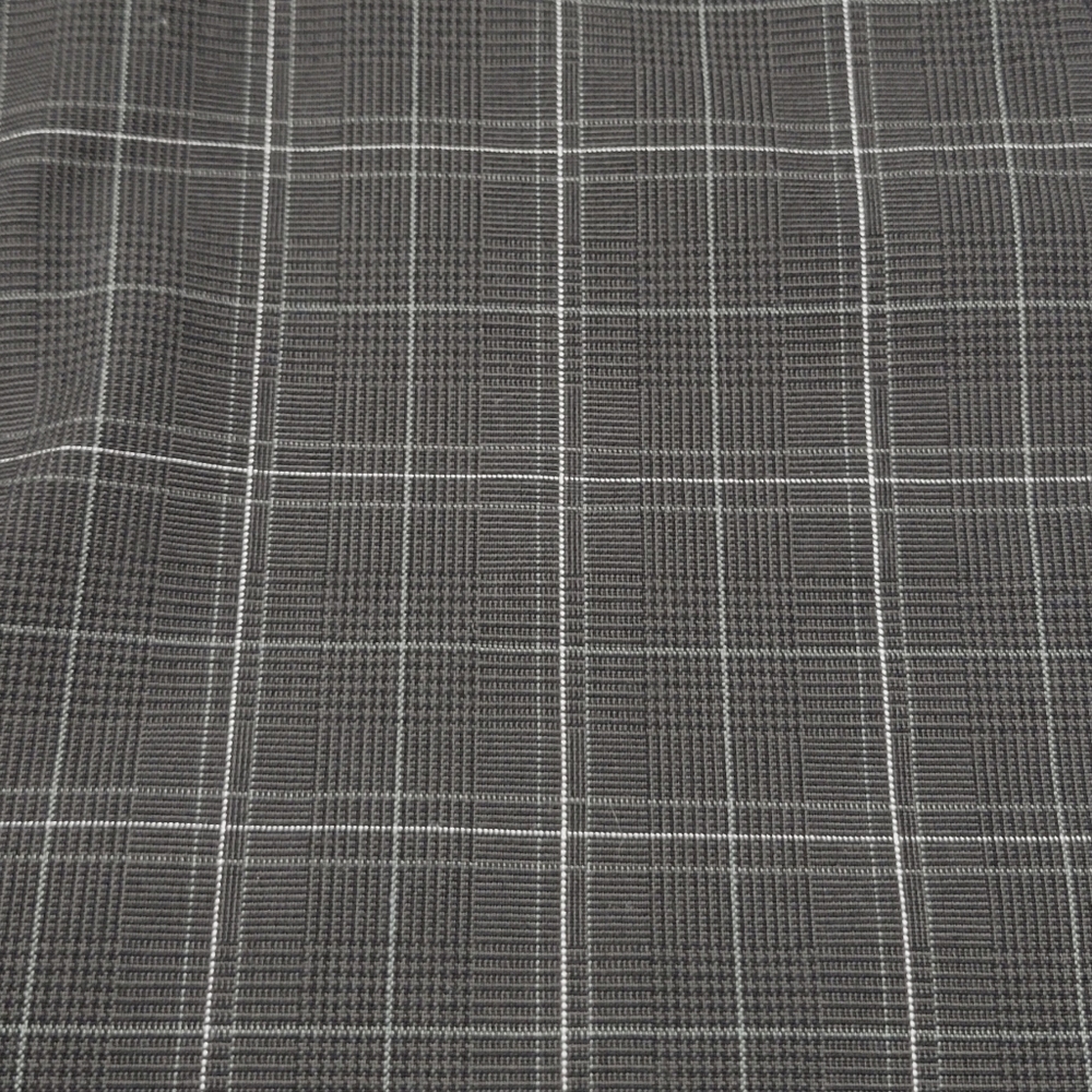 Hurley Barcelona Walk Shorts Black Gray Plaid Check, Size 36, 11" Inseam - Picture 4 of 6